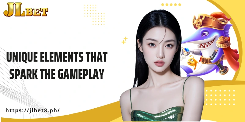 Unique elements that spark the gameplay